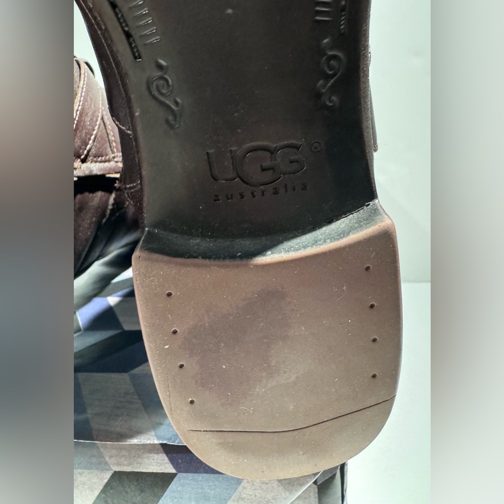 Ugg Beryl Leather Riding Boots - Picture 6 of 14